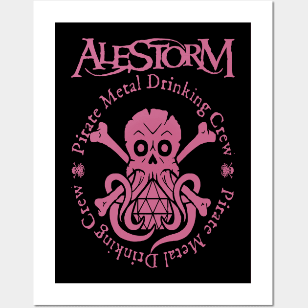 Alestorm Band 2024 Tour Wall Art by StoneSoccer